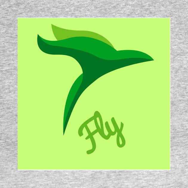 green bird logo by abdoabdo